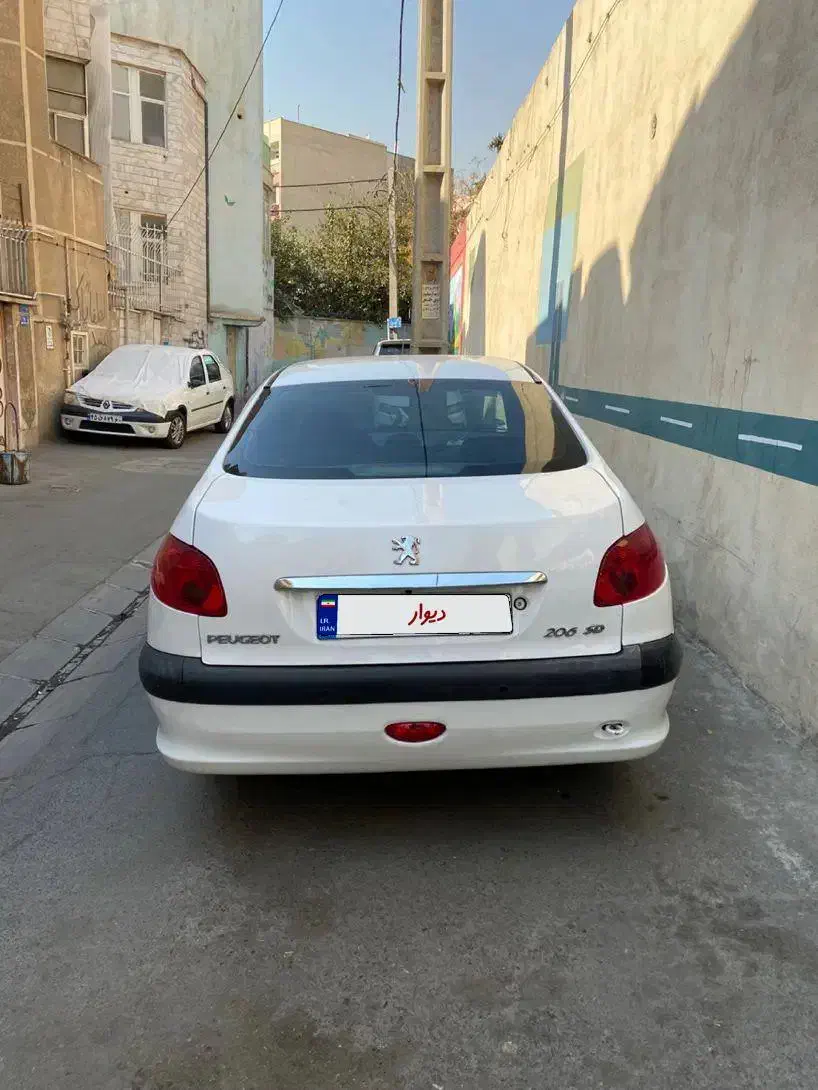 ۲۰۶ اتومات v9 مدل ۹۰ کم کارکرد|خودرو سواری و وانت|تهران, تهرانسر غربی|دیوار