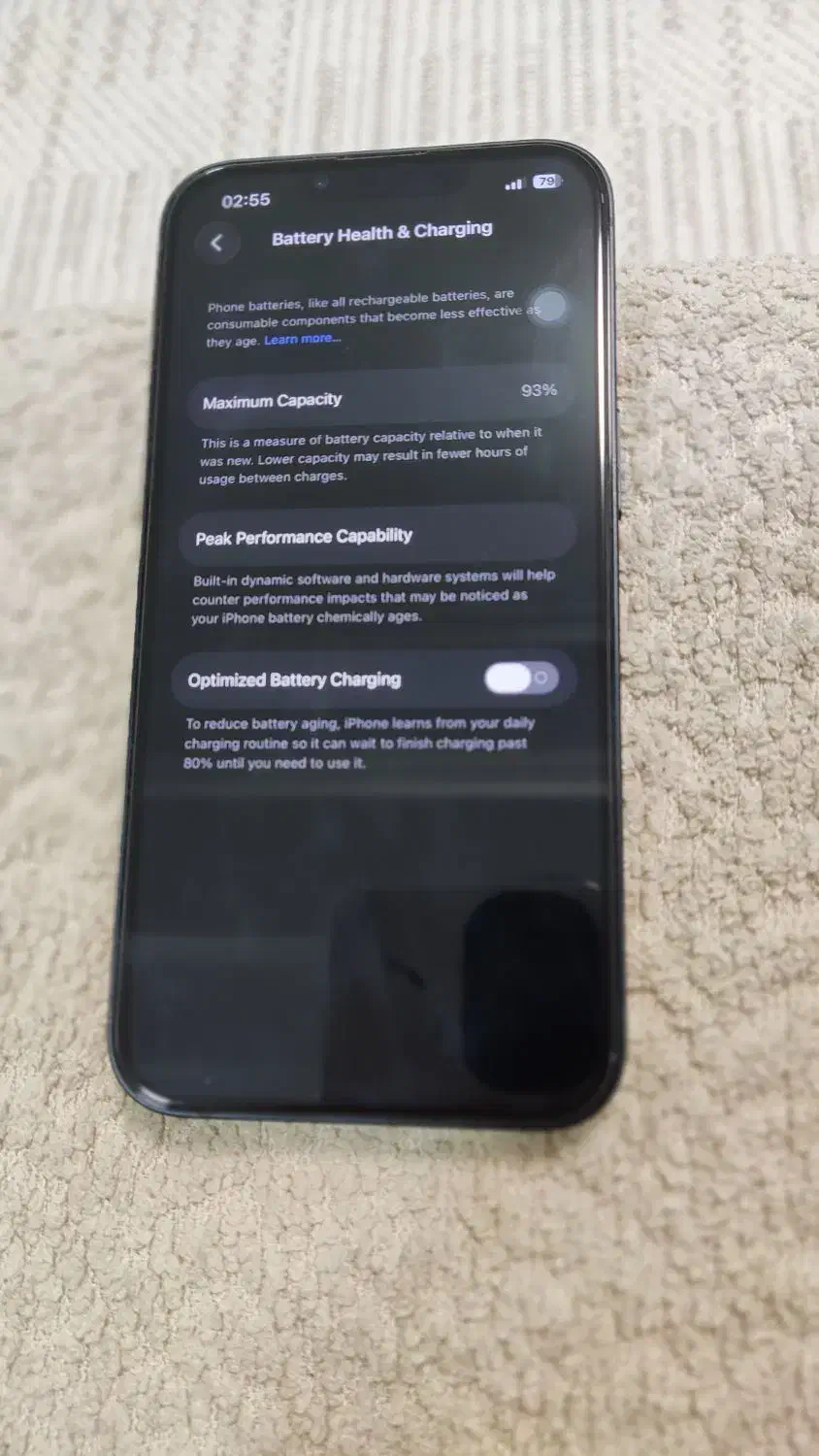 آیفون ۱۳ نرمال باطری۹۳درصد|موبایل|اهواز, کوی ترابری|دیوار