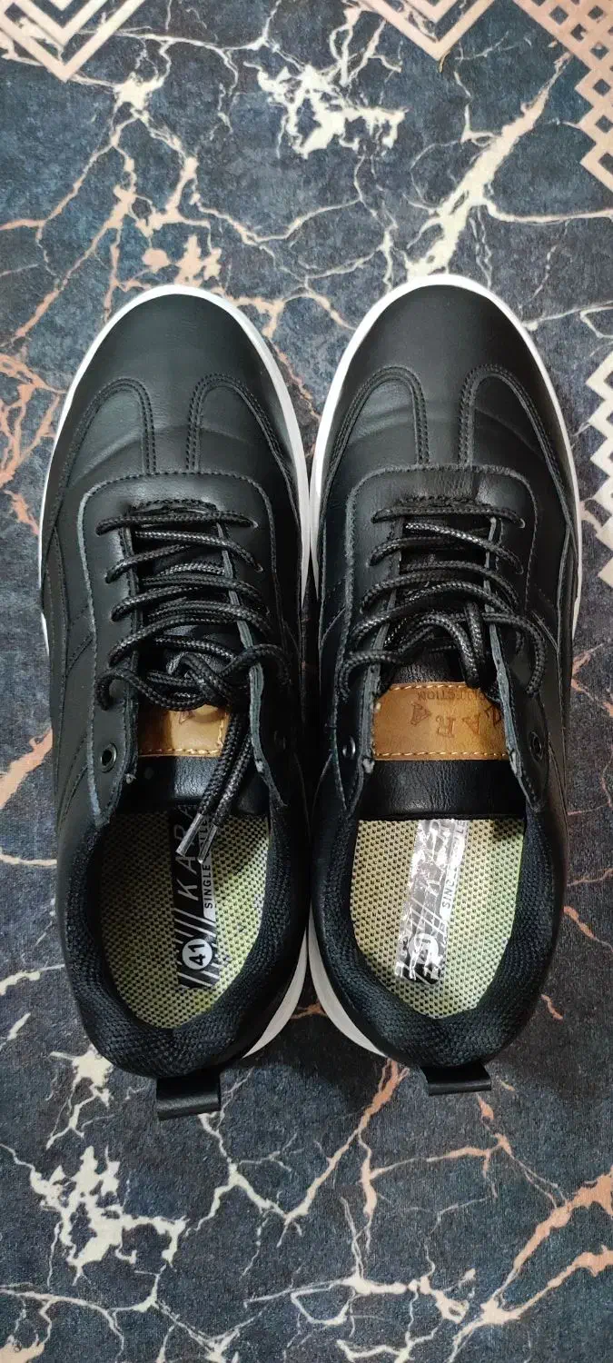 کتونی ونس مشکی و سفید مردانه برند زارا سایز 41 ترک|کیف، کفش، کمربند|تبریز, |دیوار