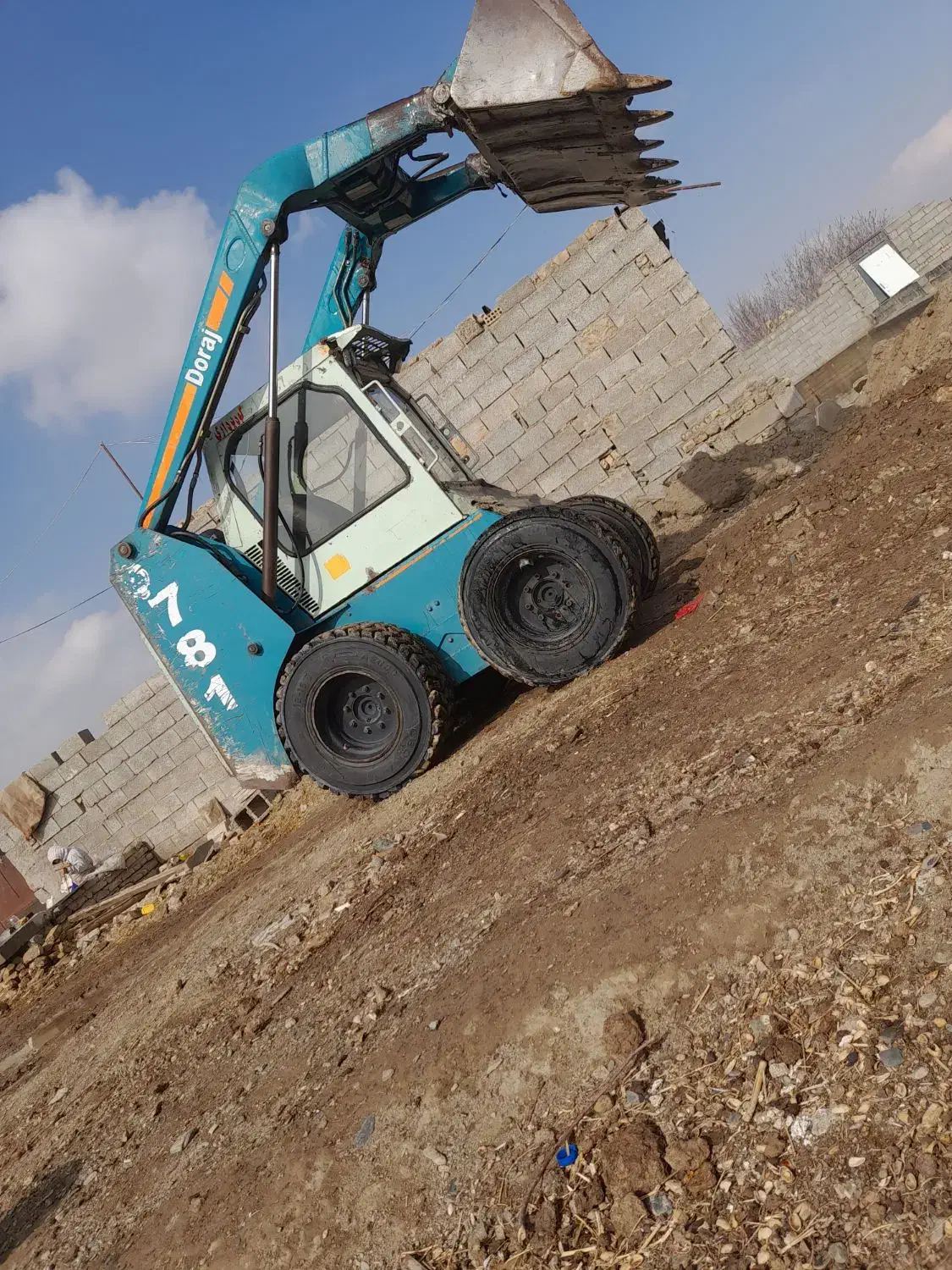 بابکت مینی لودر تخریب با خاور|خدمات حمل و نقل|مشهد, جاهد شهر|دیوار