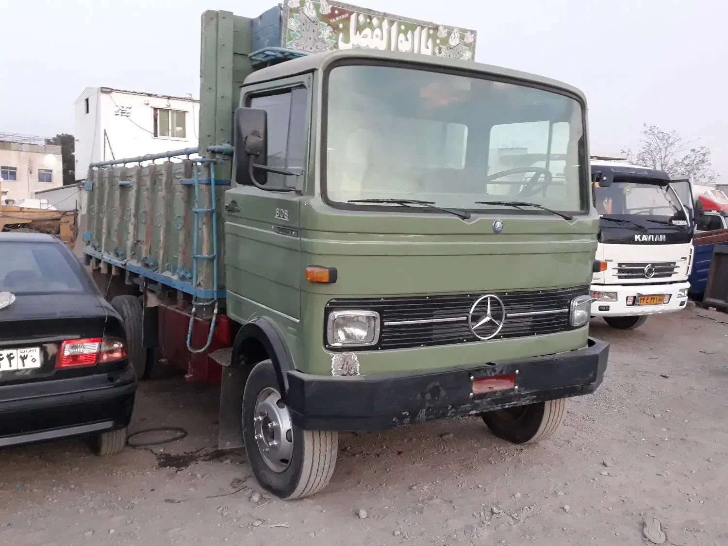 خاور۸۰۸مدا۷۲داخل بیرنگ سلامت قابل تغییرکاربری|خودرو سنگین|تهران, آذری|دیوار