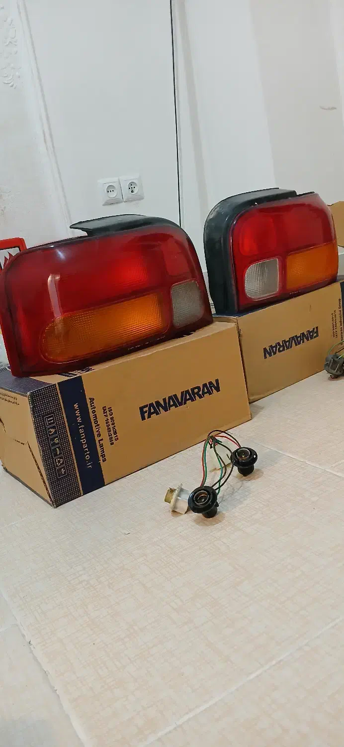 چراغ عقب پراید صبا و چراغ جلوسمت چپ|قطعات یدکی و لوازم جانبی|گرگان, |دیوار