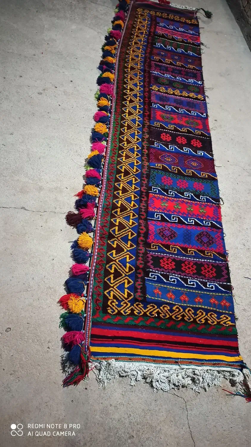 زیر حووه ای|گلیم، جاجیم، گبه|لالی, |دیوار