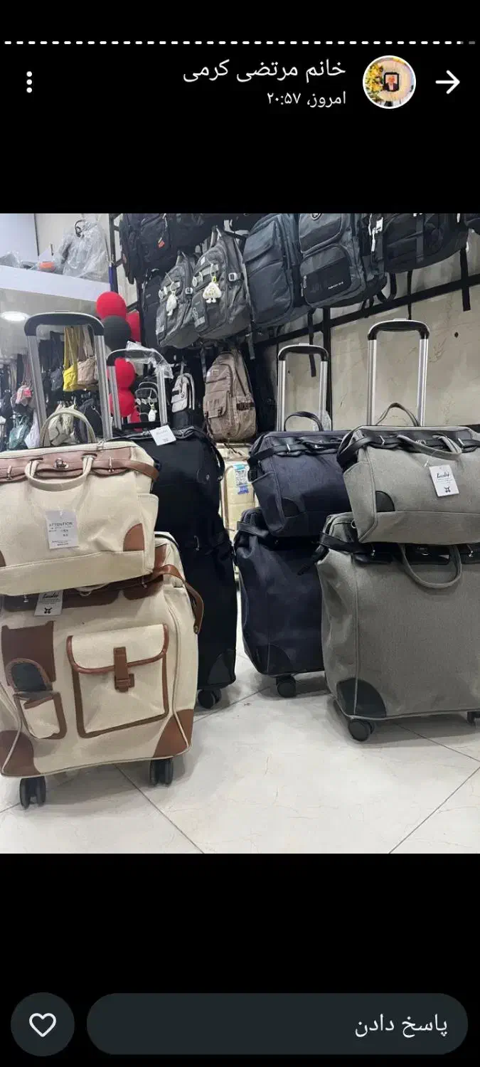 کیف کوله و چمدان|کیف، کفش، کمربند|بندر گناوه, |دیوار