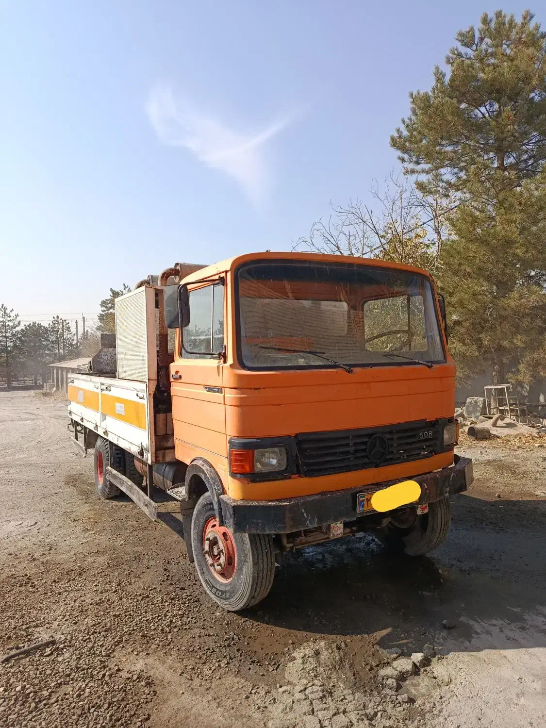 پمپ انتقال بتن ۳۰۰۰ با خاور|ماشین‌آلات صنعتی|کرمانشاه, |دیوار