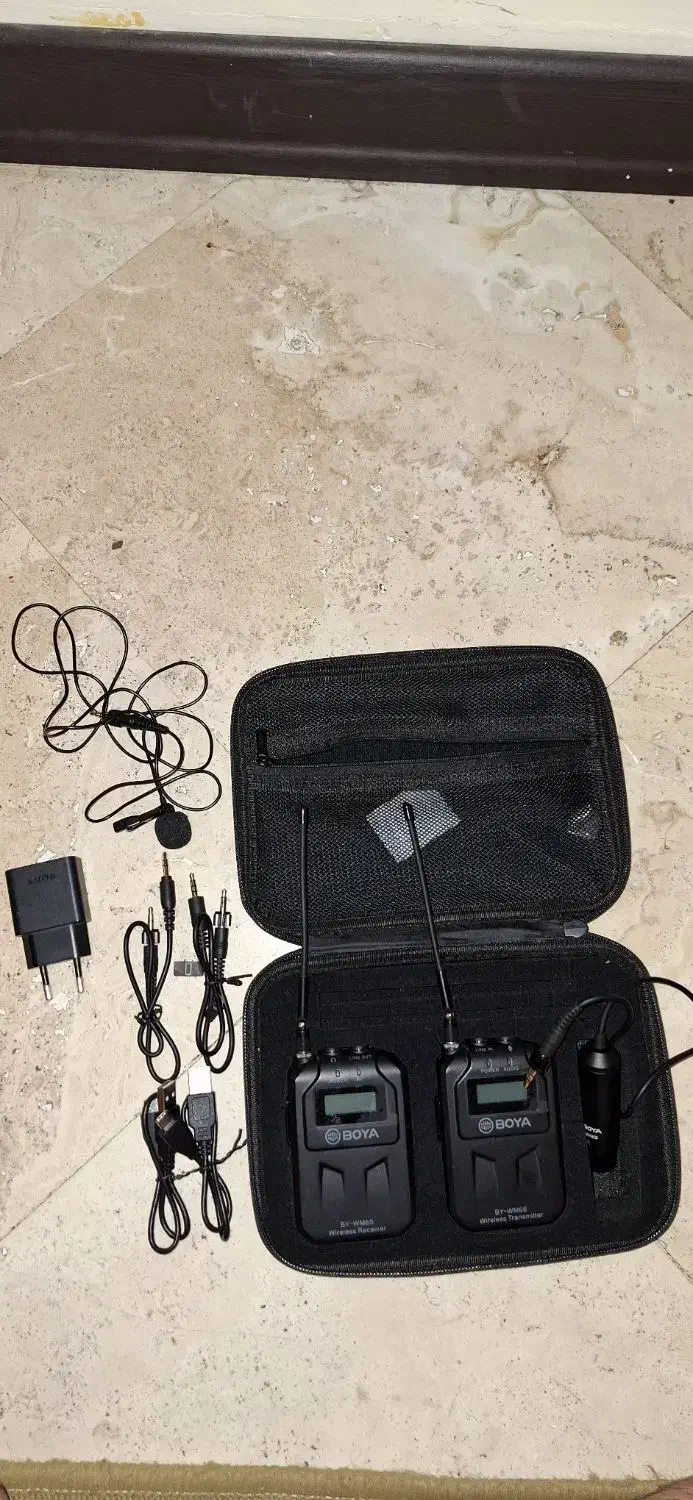 میکروفن یقه ای BOYA WM6S *آکبند زیر قیمت ترب*|صوتی و تصویری|تهران, مجیدآباد|دیوار