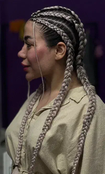 بافتِ مو و اِکستنشن آف یلدایی روی تمامی خدمات|خدمات آرایشگری و زیبایی|آبادان, |دیوار