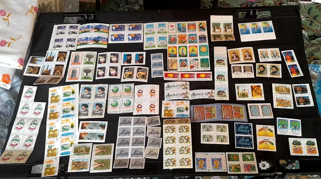 تعدادی تمبر قدیمی|کلکسیون سکه، تمبر، اسکناس|اصفهان, اصفهانک|دیوار