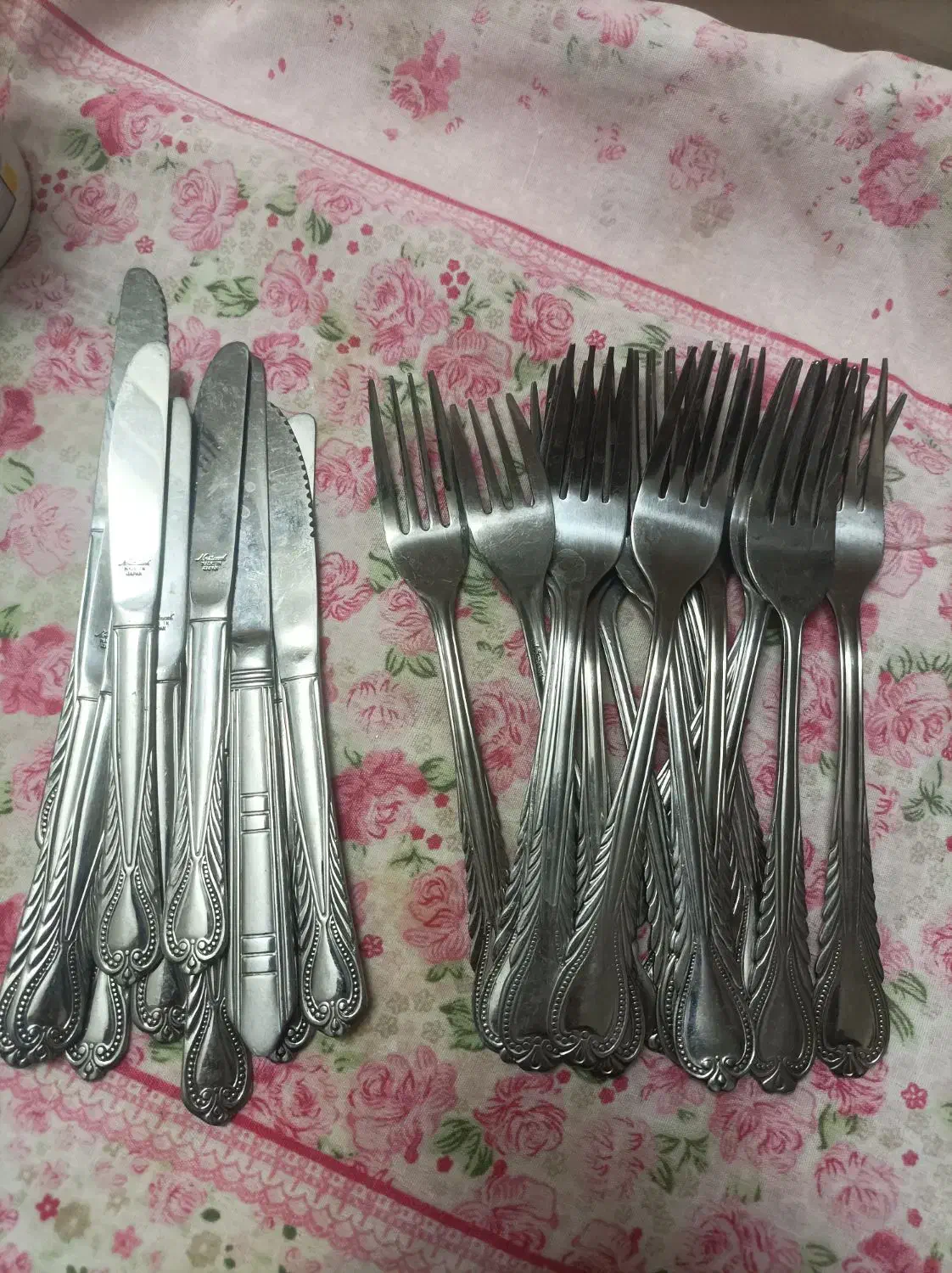 چنگال وچاقوژاپنی|ظروف سرو و پذیرایی|شیراز, کرونی(خاتونک)|دیوار