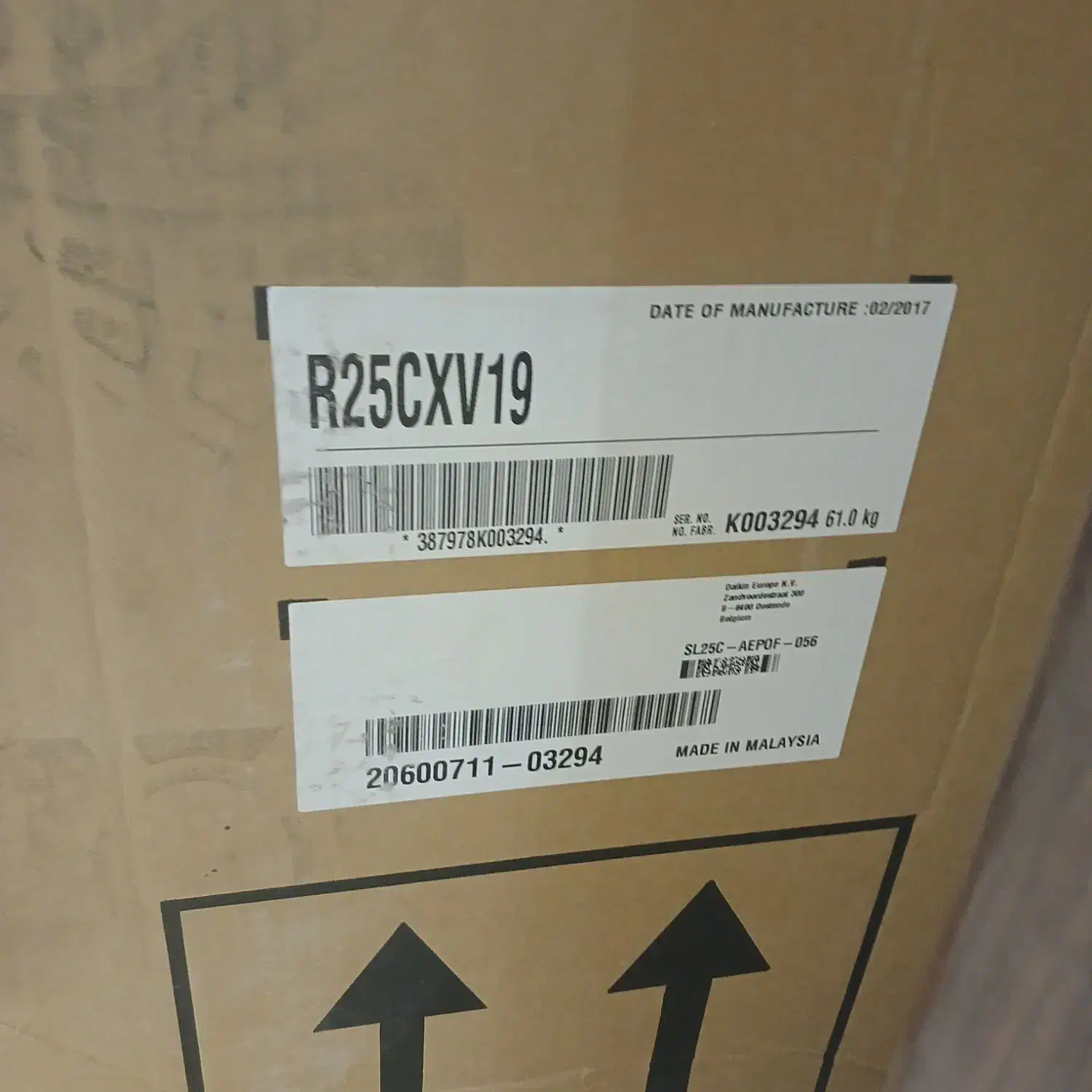 داکت اسپیلت دایکین|کولر گازی و فنکوئل|تهران, نیروی هوایی (پیروزی)|دیوار