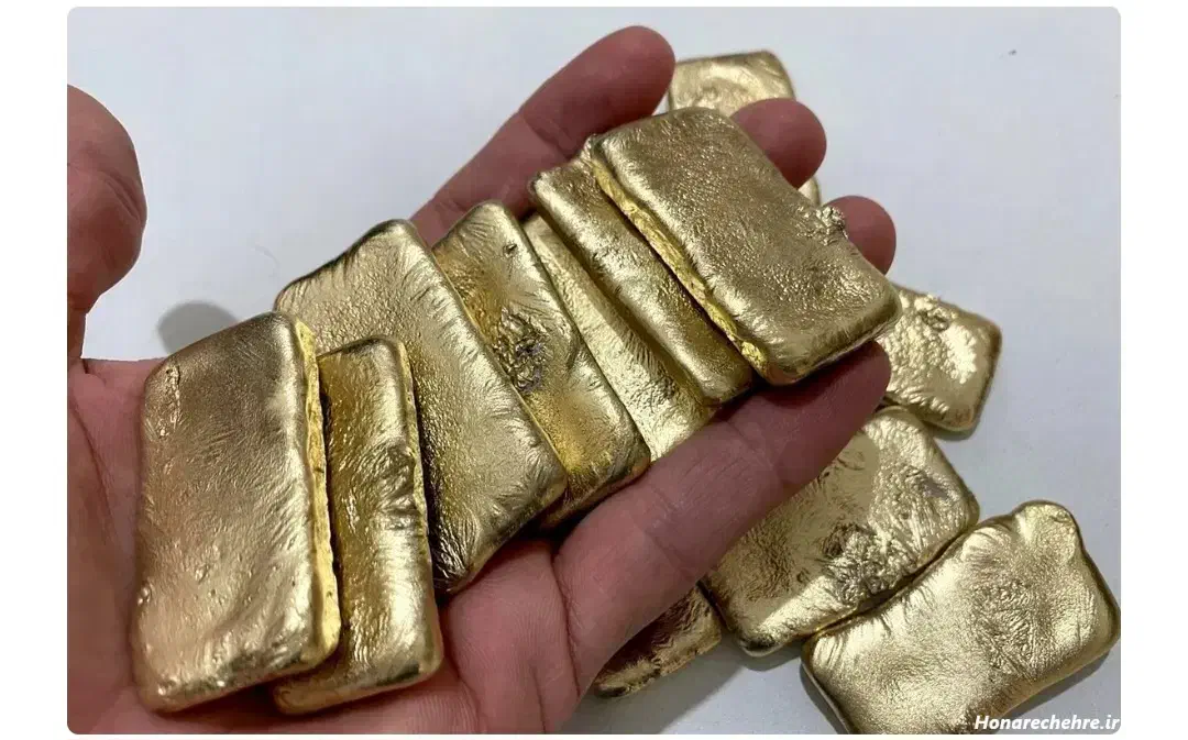 طلا آبشده انگ دار با فاکتور و زینتی قیمت تابلو|جواهرات|ایلام, |دیوار