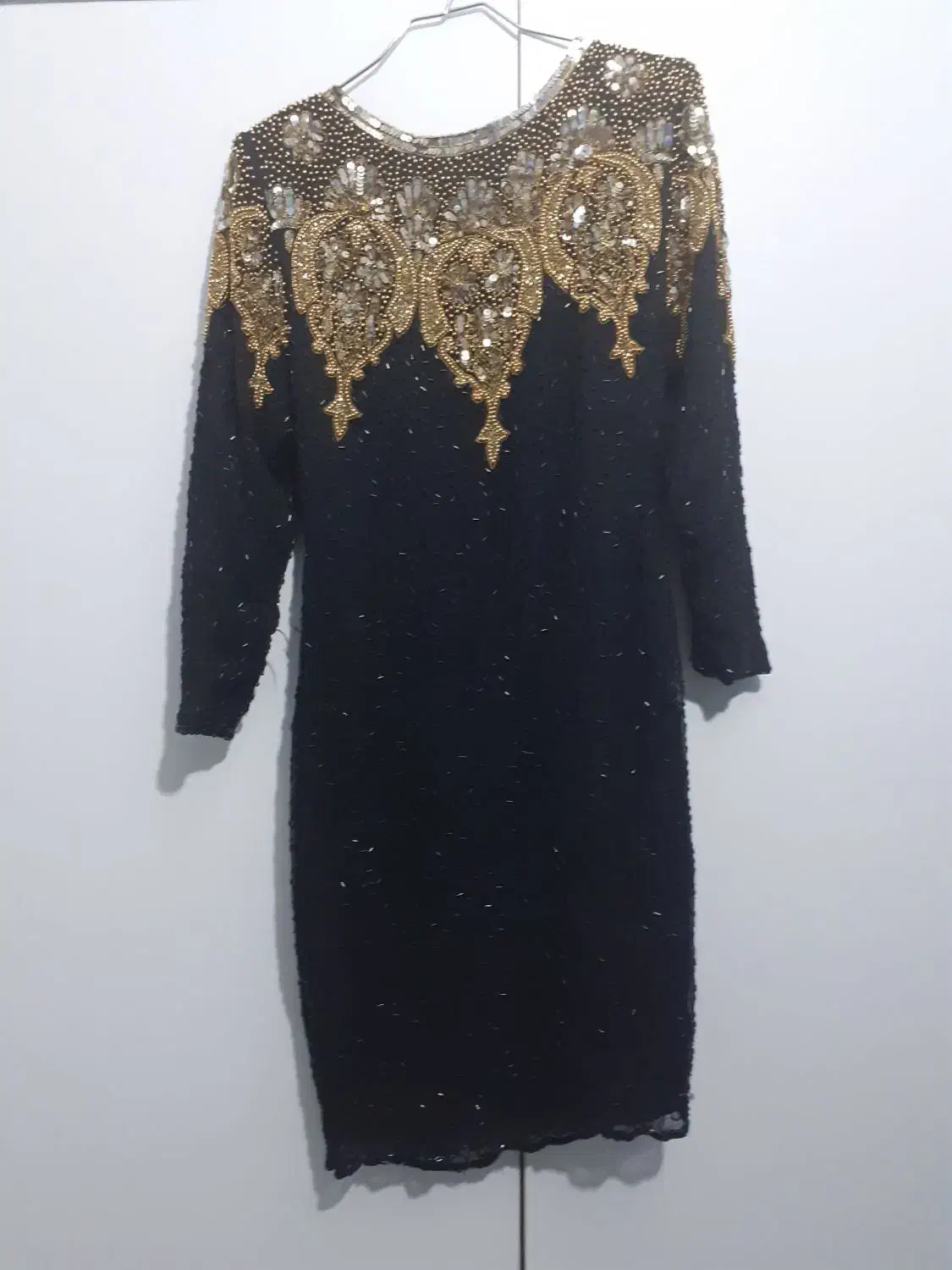 پیراهن مجلسی تمام کاردست|لباس|گلبهار, شهر جدید گلبهار|دیوار