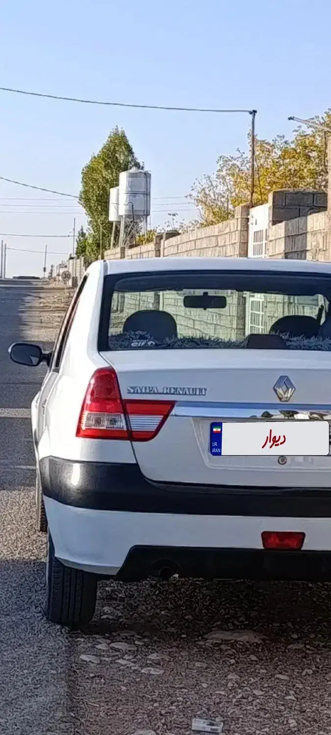 رنو پارس تندر مدل 95 سفید|خودرو سواری و وانت|صدرا-فارس, فاز ۱|دیوار