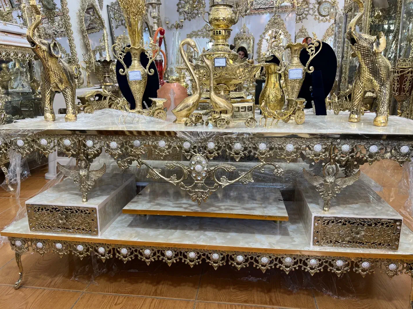 میز فوق سنگین دوکشو (بزرگترین حراج میز تی وی)|میز تلویزیون|کرمانشاه, |دیوار