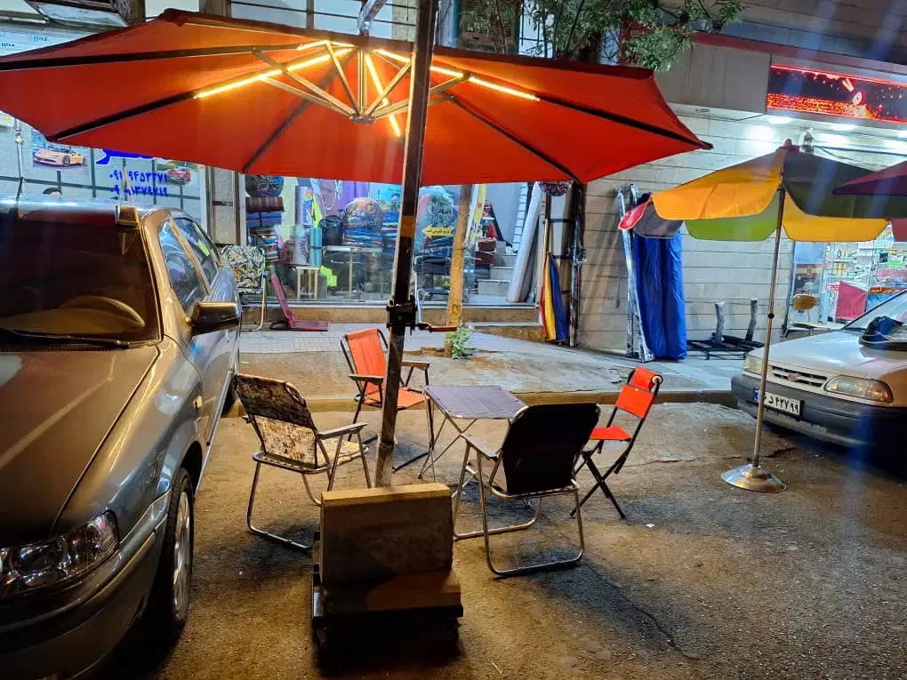 چترقطر 4 پایه کنار چادر کد268|کوهنوردی و کمپینگ|تهران, افسریه شمالی|دیوار