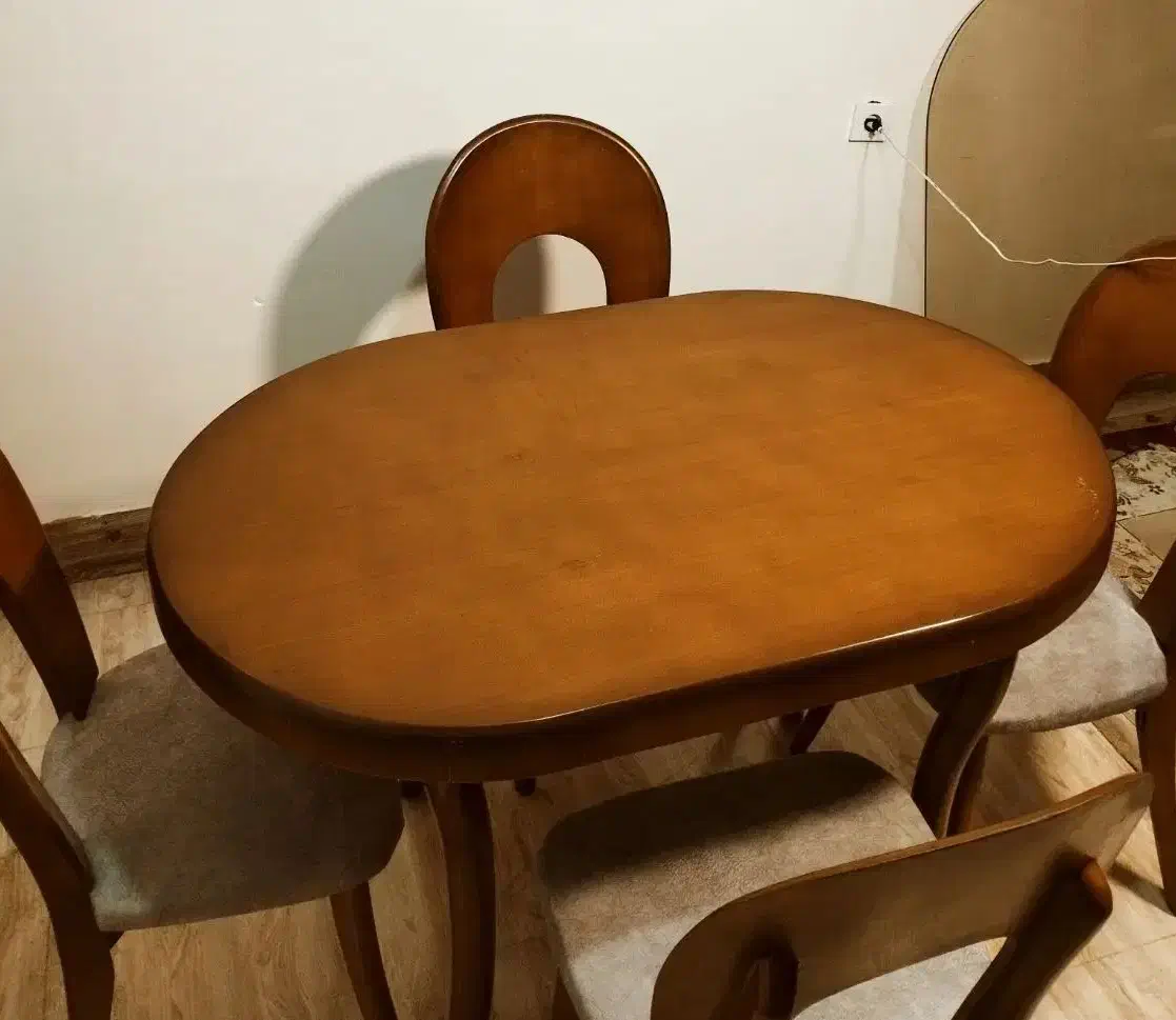 میز ناهارخوری ۴ نفره|میز و صندلی غذاخوری|گرگان, |دیوار