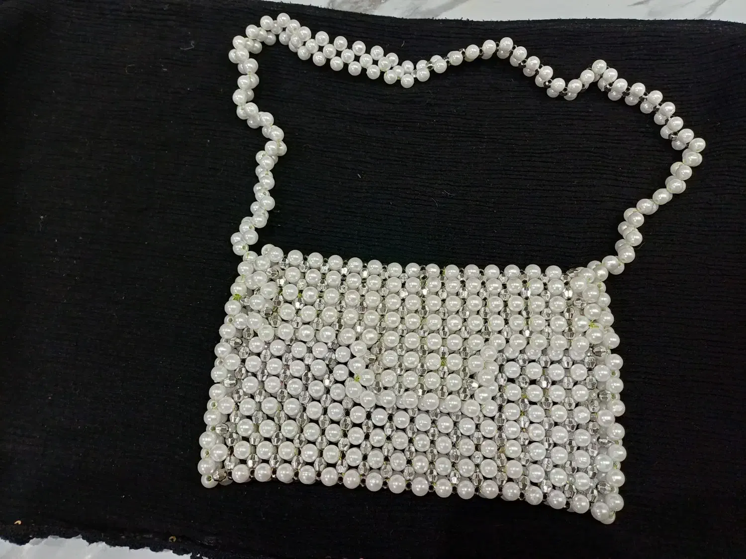 کیف مرواریدی دست باف|کیف، کفش، کمربند|فریدونشهر, |دیوار