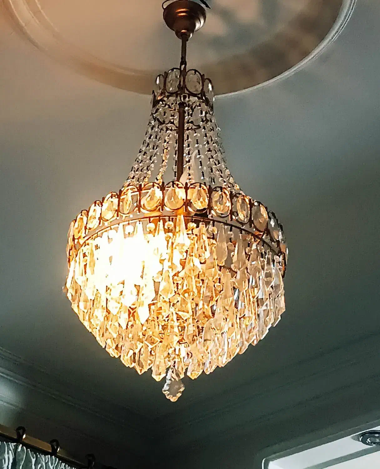 لوستر تنه برنج|لوستر و چراغ آویز|قدس, شهرقدس|دیوار