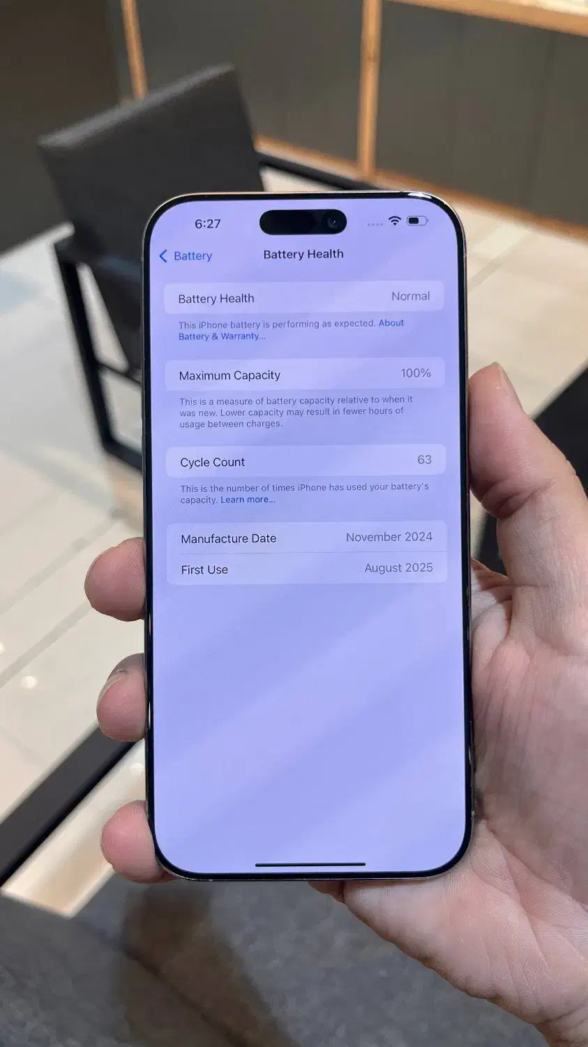 آیفون 16 پرومکس za باتری 100 ریجسترشده|موبایل|مشهد, کوثر|دیوار