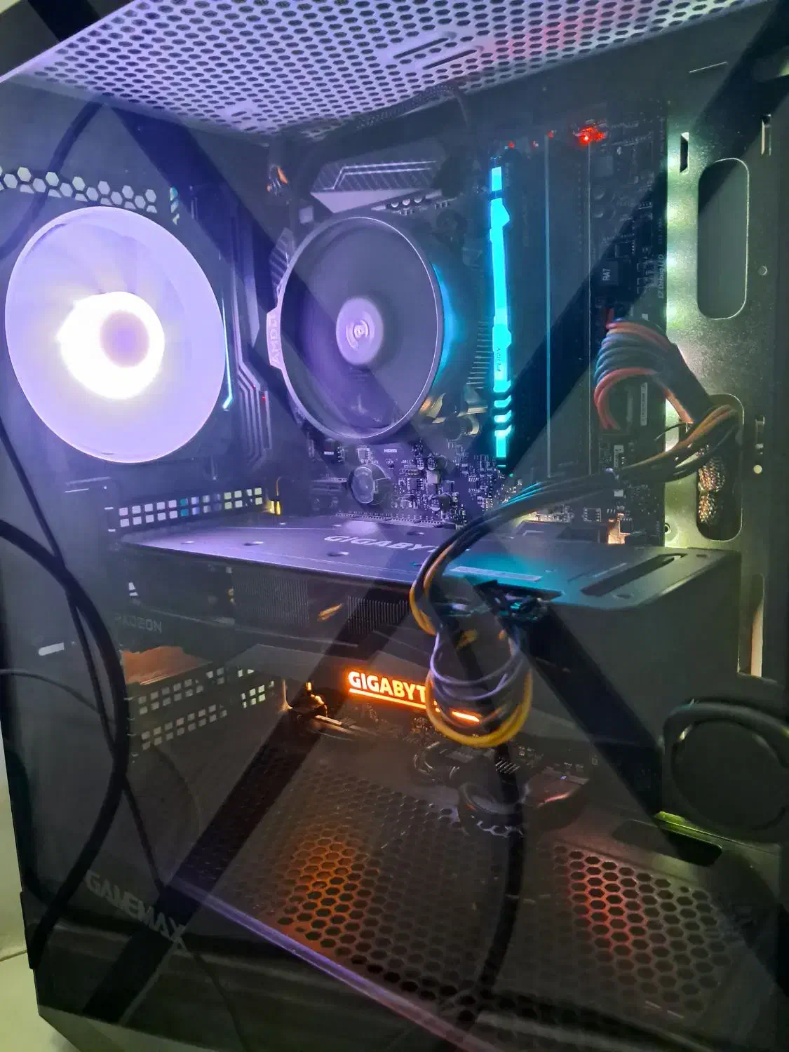 rx 6700 XT - Ryzen 5 5500 - 32GB ram - 1 TB ssd m2|رایانه رومیزی|هشتگرد, شهرک وحدت|دیوار