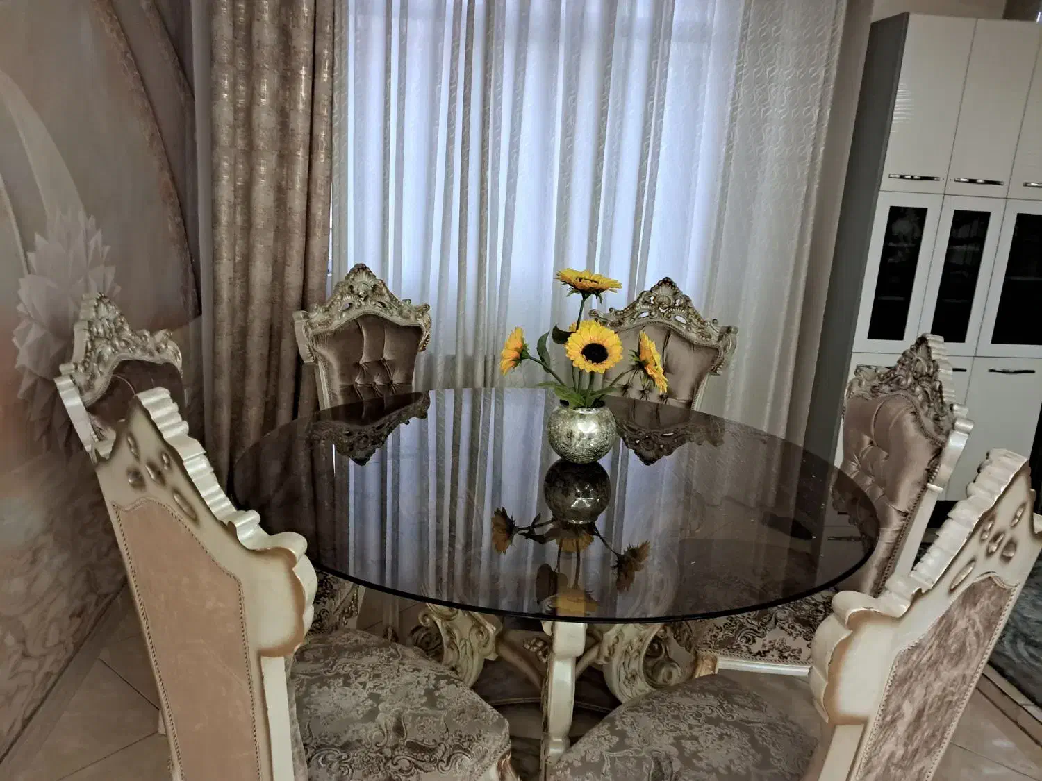 غذاخوری ۶ نفره|میز و صندلی غذاخوری|تهران, امام زاده عبدالله|دیوار