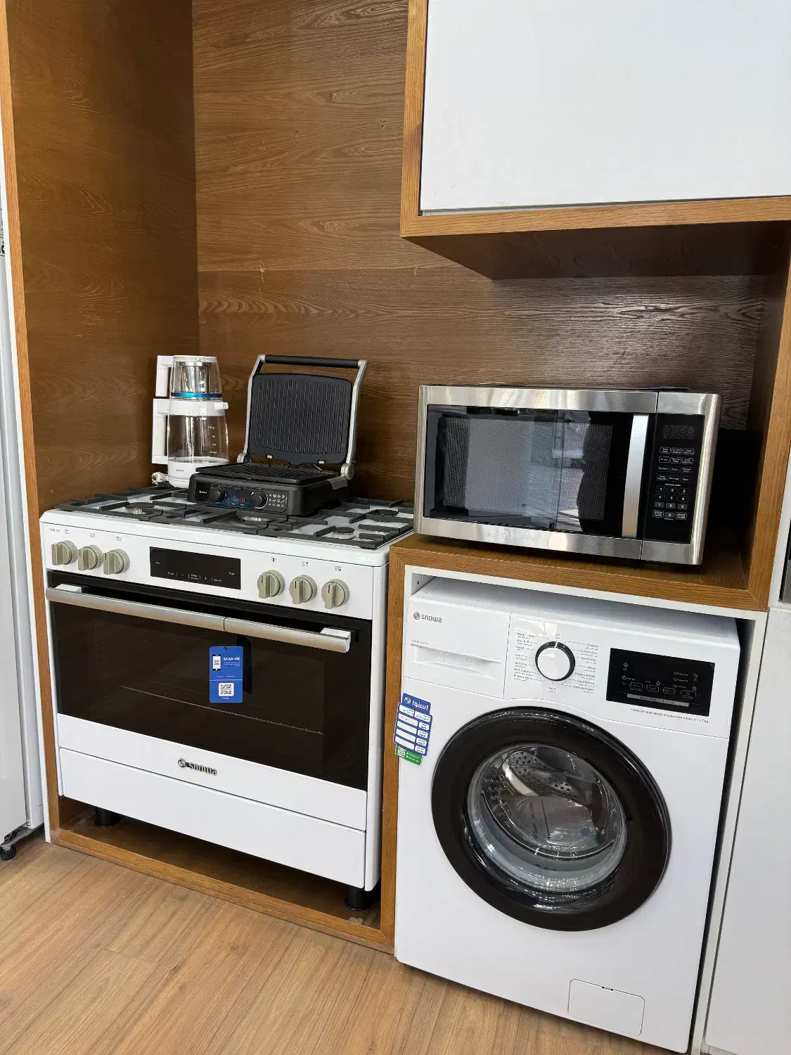 لباسشویی اسنوا درنمایندگی اسنوا ۶ماهه بدون سود|ماشین لباسشویی و خشککن لباس|قزوین, |دیوار