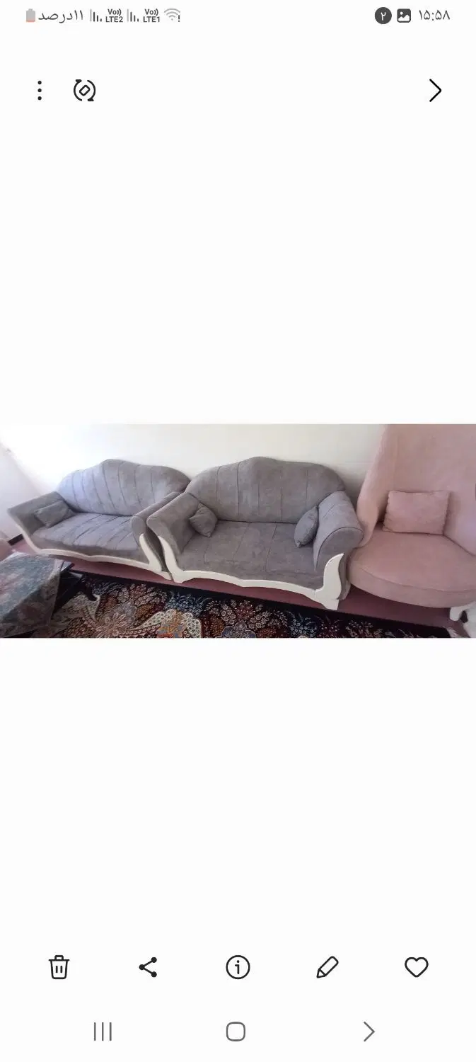مبل|مبلمان خانگی و میز عسلی|ایلام, |دیوار