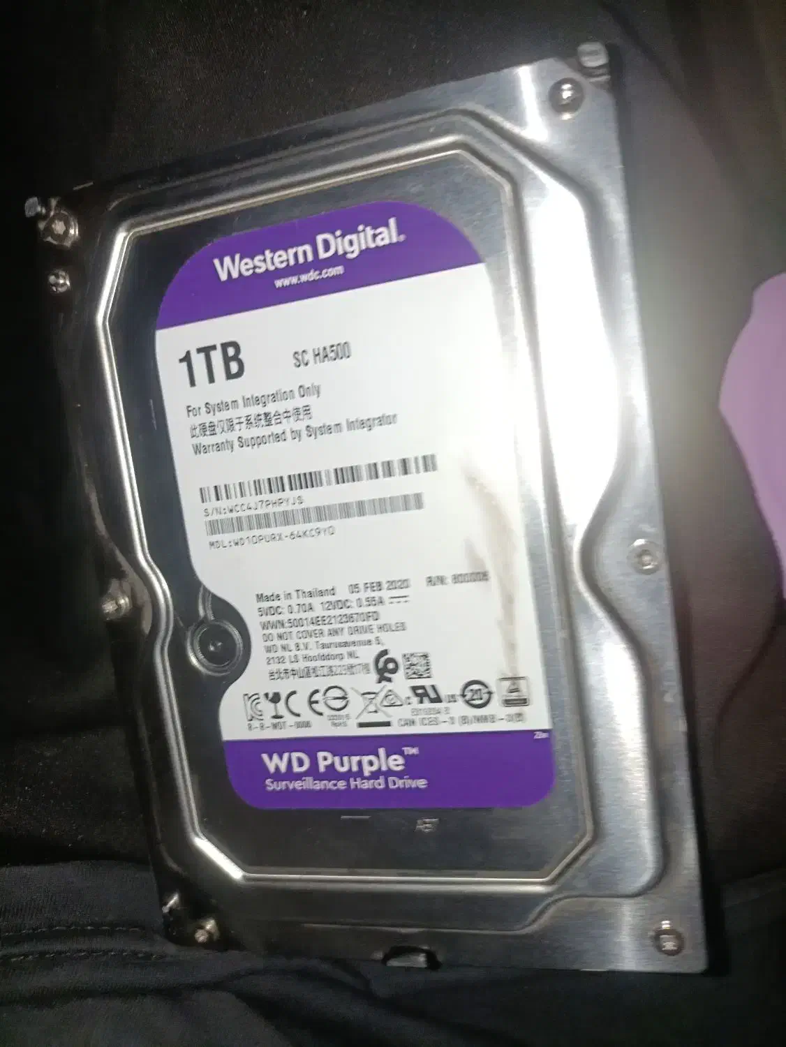 هارد وسترن 1T|قطعات و لوازم جانبی رایانه|بندر ماهشهر, |دیوار