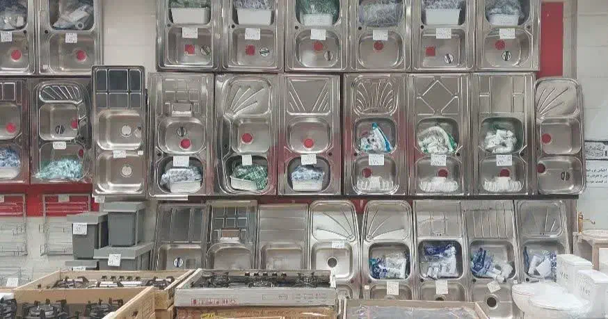 بزرگترین فروشگاه سینک کن البرز الماس زیر قیمت|مصالح و تجهیزات ساختمان|قم, علی آباد|دیوار