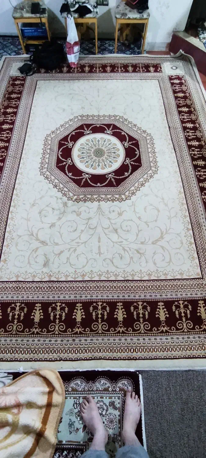 ۲ عدد فرش ۱۲ متری ۵۰۰ شانه|فرش|نسیمشهر, |دیوار