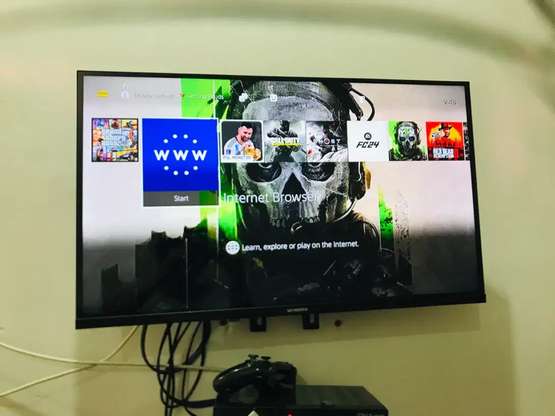 PS4 slim 1 T|کنسول، بازی ویدئویی و آنلاین|اهواز, فرهنگ شهر|دیوار