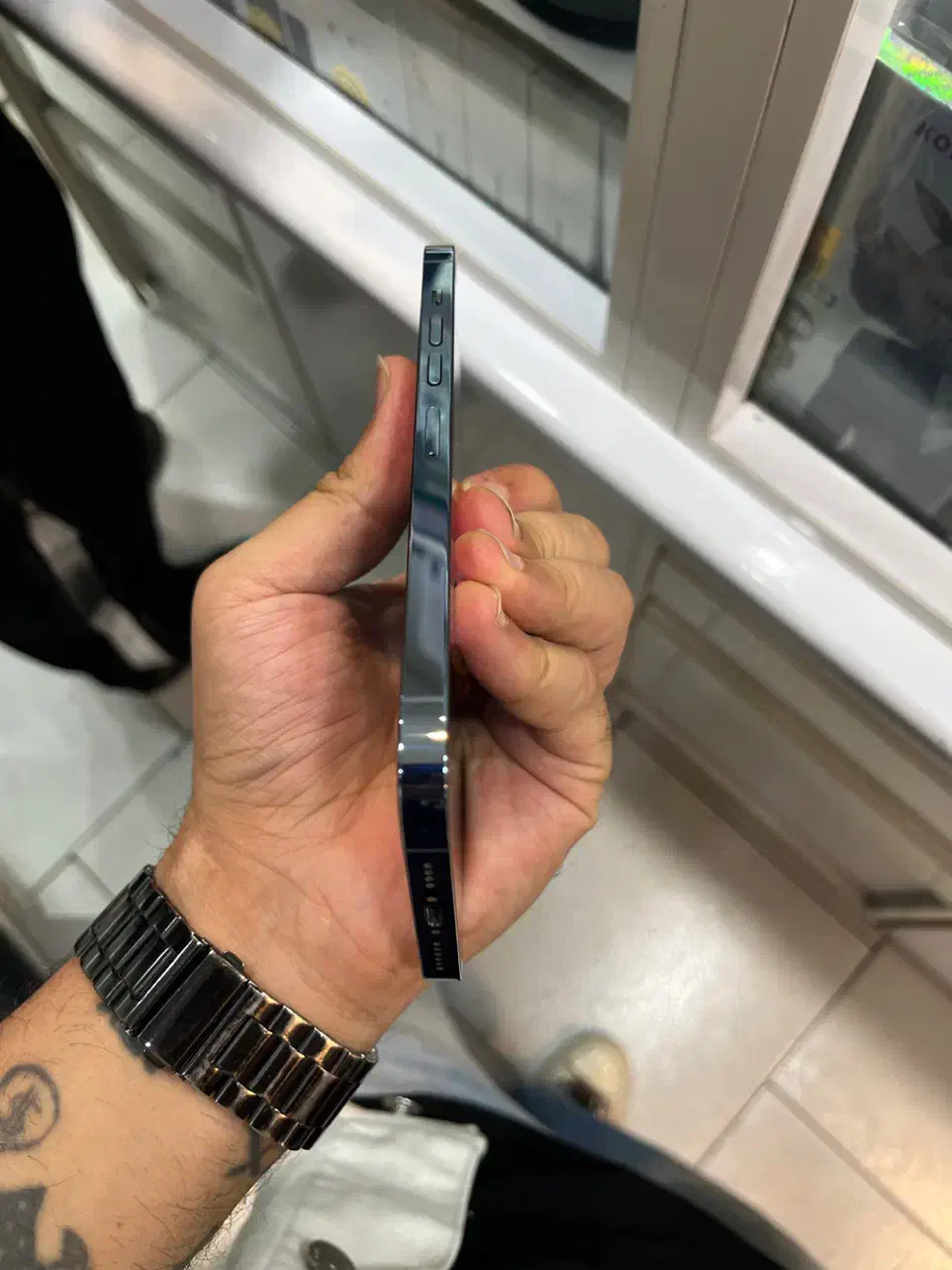 iPhone 13 Pro Max Blue تمیز و کم‌کارکرد|موبایل|کرج, کوی امامیه|دیوار
