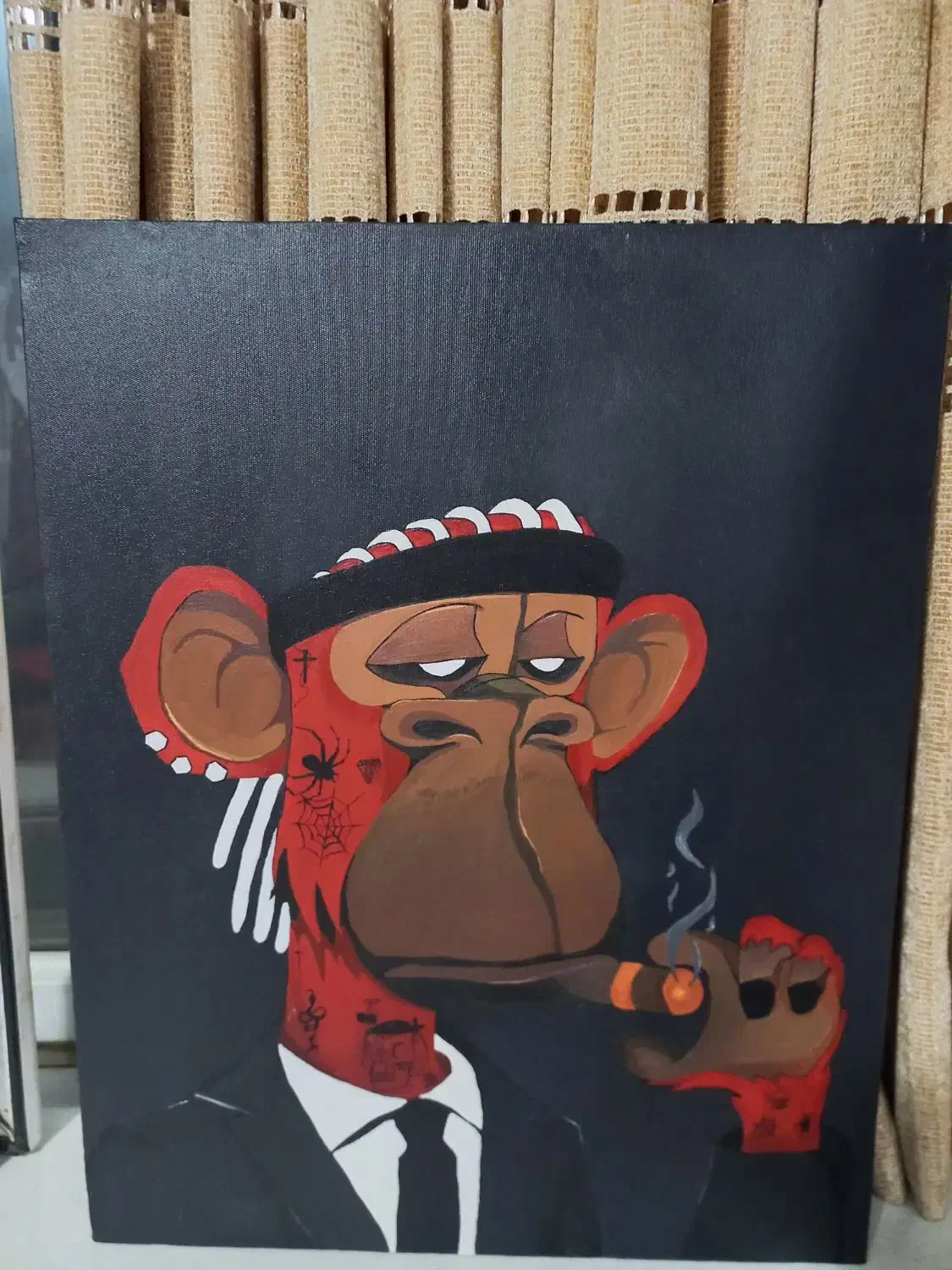 تابلو نقاشی هنر دست|تابلو، نقاشی، عکس|فردیس, شهرک شهید حسینی|دیوار