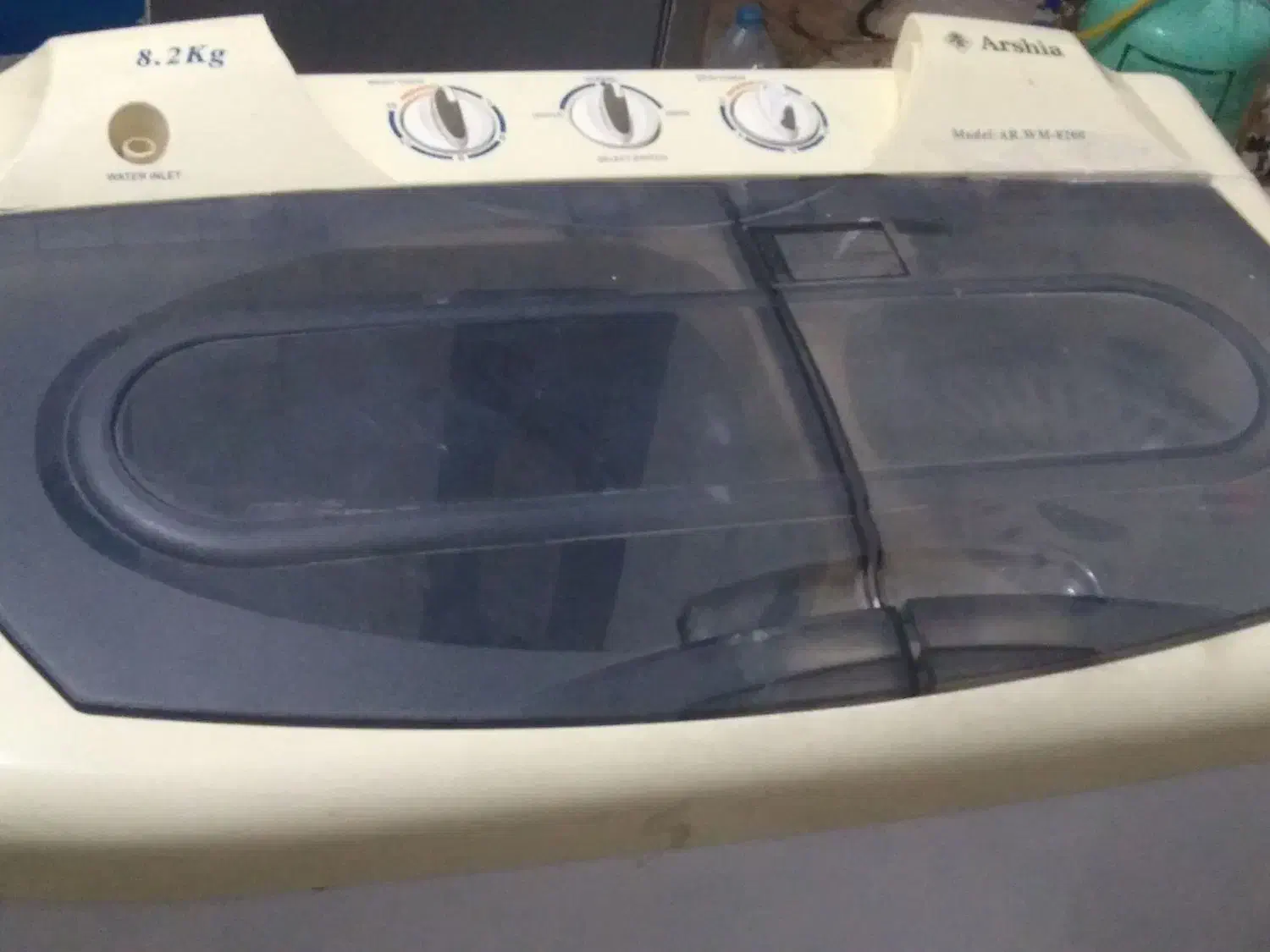 لباسشویی دوقلو  8.2کیلو سالم|ماشین لباسشویی و خشک‌کن لباس|کردکوی, |دیوار