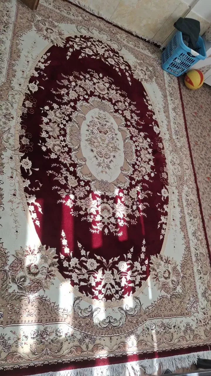 یک جفت فرش ۶متری ۷۰۰ شانه|فرش|خوانسار, |دیوار