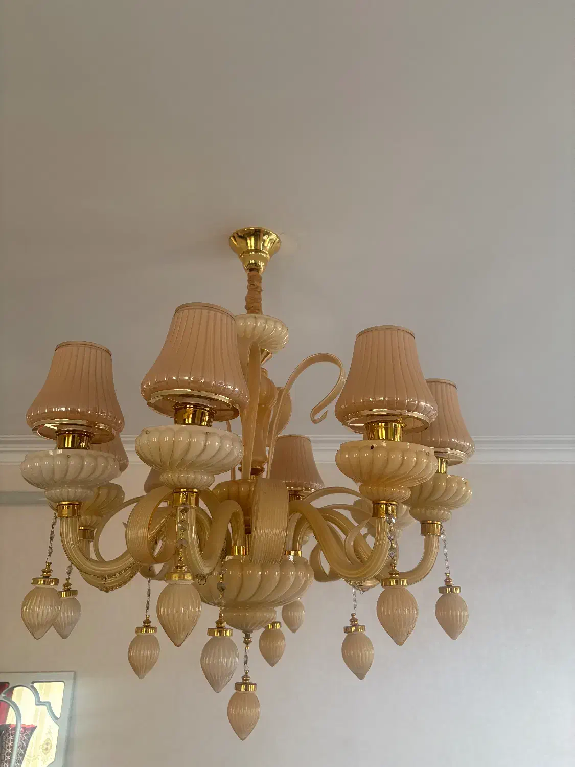 لوستر ۸ شاخه|لوستر و چراغ آویز|قم, زنبیل آباد|دیوار