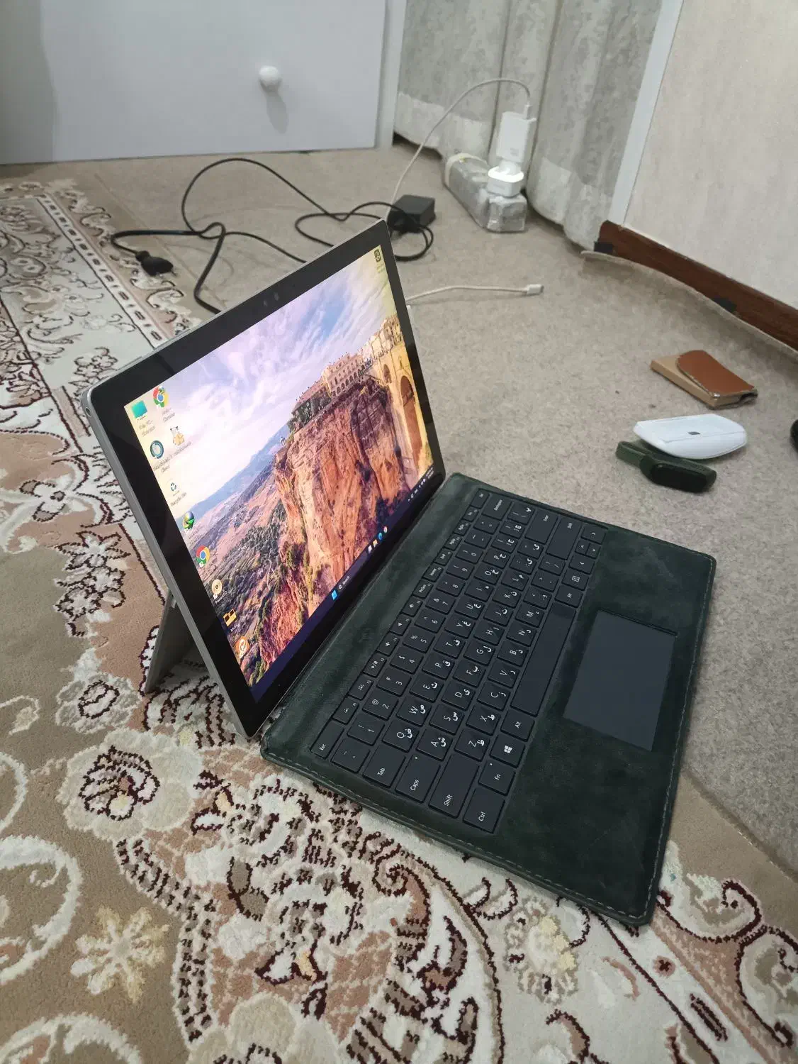 surface 4 pro +فـروش + فـوورری + سـالـم+|رایانه همراه|تهران, ائمه اطهار|دیوار