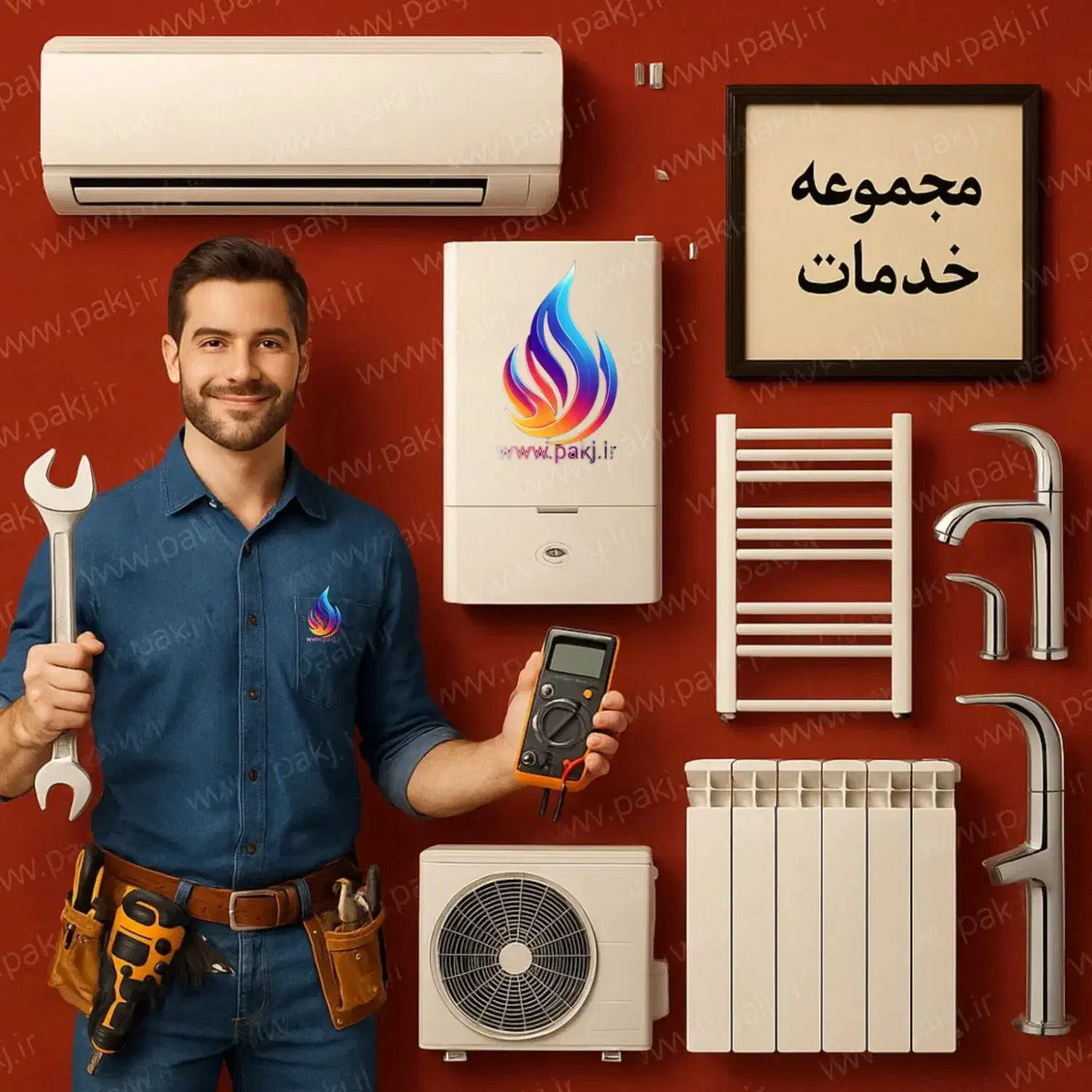 عیب یابی،تعمیرات سرویس انواع پکیج شوفاژ رادیاتور|خدمات پیشه و مهارت|شیراز, سفیرشمالی|دیوار