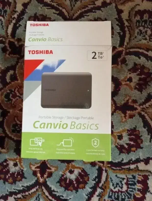 هارد اکسترنال توشیبا 2 ترا|قطعات و لوازم جانبی رایانه|کوهدشت, |دیوار