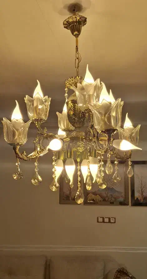 لوستر|لوستر و چراغ آویز|دزفول, |دیوار