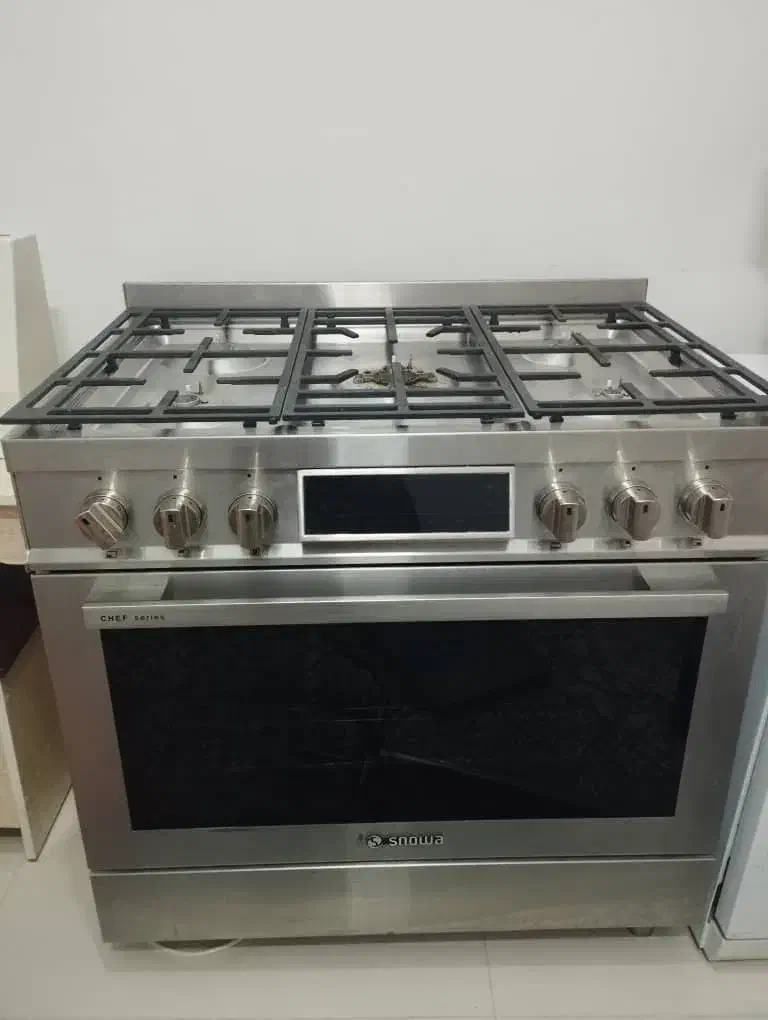 اجاق گاز شف مارک اسنوا تایمر دار پنج شعله|اجاق گاز و لوازم برقی پخت‌وپز|مشهد, بهار|دیوار