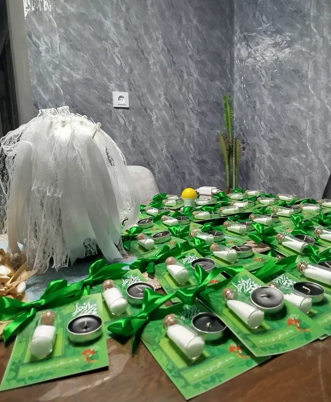 گیفت نذر نمک و شمع ایام فاطمیه|صنایع دستی و سایر لوازم تزئینی|شاهین‌شهر, شهرک سایت|دیوار