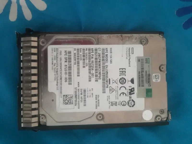 هارد سرور ۹۰۰gb 15 k hpe|قطعات و لوازم جانبی رایانه|تهران, باشگاه نفت|دیوار
