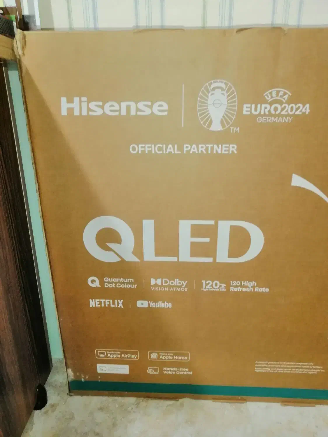 تلوزیون کیو ال ای دی 50 اینچ هایسنس|تلویزیون و پروژکتور|شیراز, سجادیه|دیوار