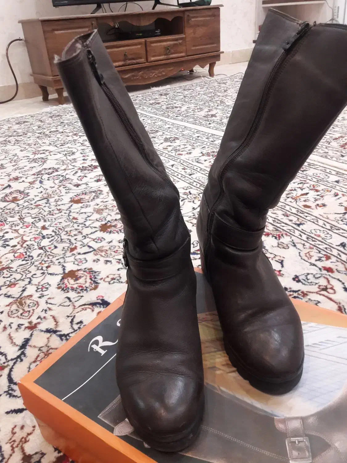 بوت چرم|کیف، کفش، کمربند|سمنان, |دیوار