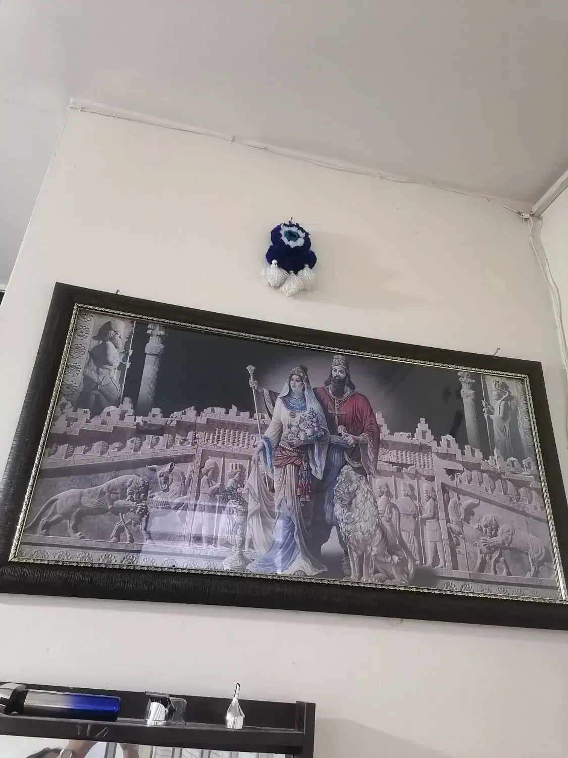 تابلو شیک و در حد نو|تابلو فرش|شیراز, پودنک|دیوار