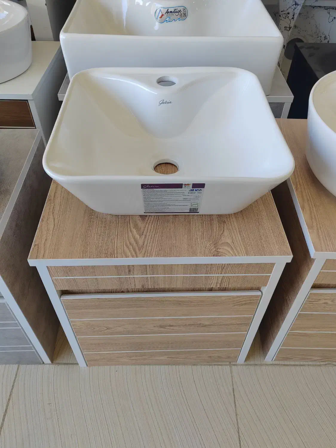 روشویی کابینتی سایز کوچک|مصالح و تجهیزات ساختمان|قزوین, |دیوار