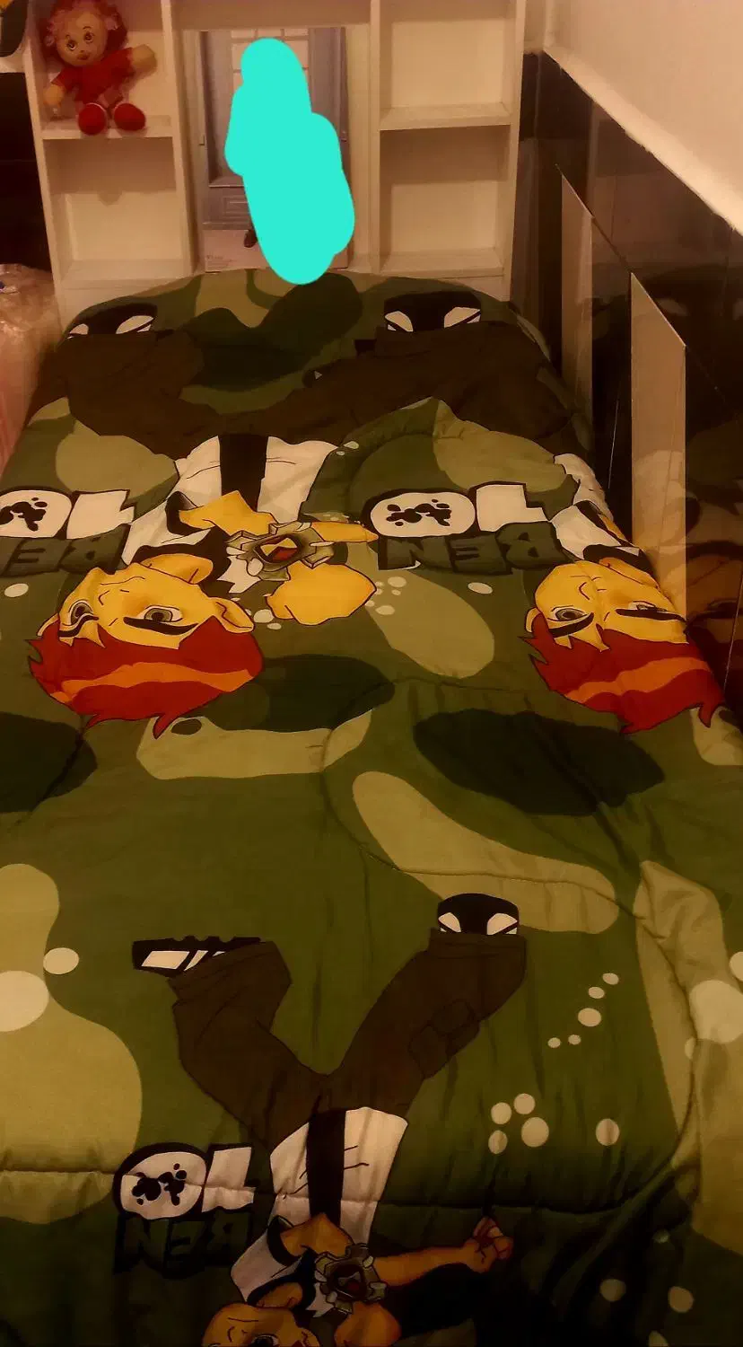 دوعدد تخت خواب دخترانه و پسرانه|تخت و سرویس خواب|اندیمشک, |دیوار