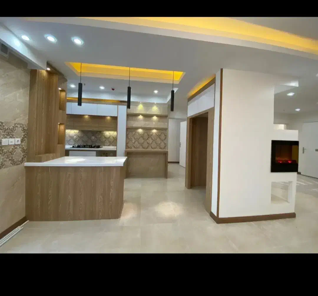 ۱۶۰متر /برج مجلل/دریاچه/فول دیزاین/۳خواب