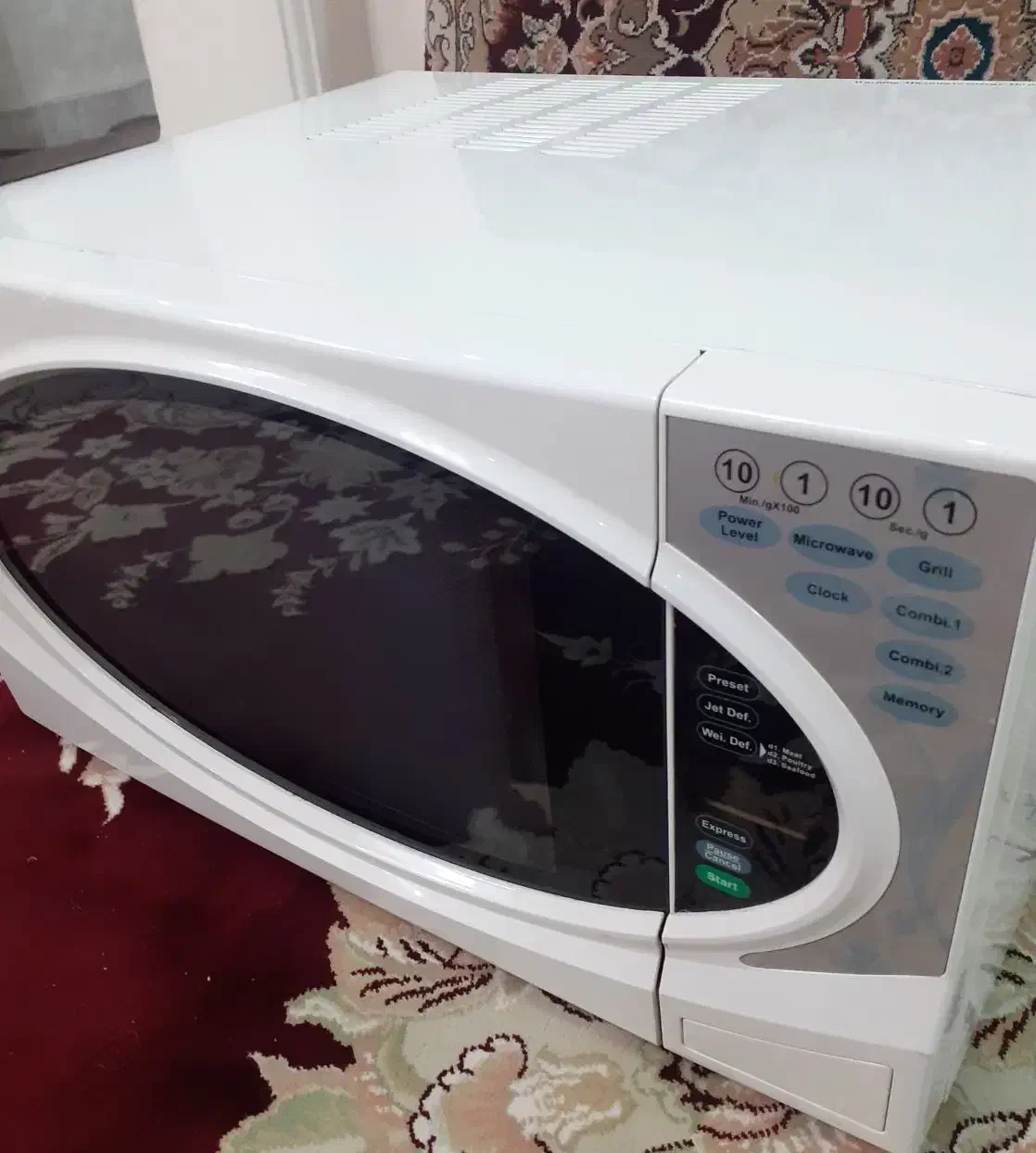 مایکروویو یا ماکروفر بایترون آلمان کاملا سالم|اجاق گاز و لوازم برقی پختوپز|قم, زنبیل آباد|دیوار